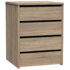 Cajonera de Armario Interior Mueble Auxiliar Pequeño Cambrian 46x64x45 cm