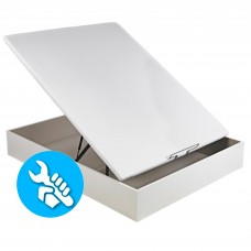 Cama Canapé Abatible Trew Color Blanco Mate