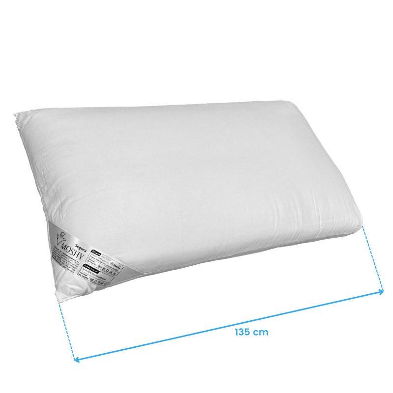 Almohada Segura Moshy de Fibra muy Alta Almohada Segura Moshy de Fibra muy Alta