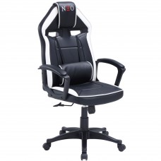 Silla Gaming Luc Ergonómica con Cojin Regulable Negro