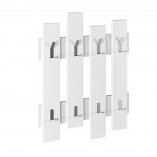 Perchero de Pared Fence color blanco 64 cm