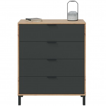 cómoda 4 cajones centrada 2