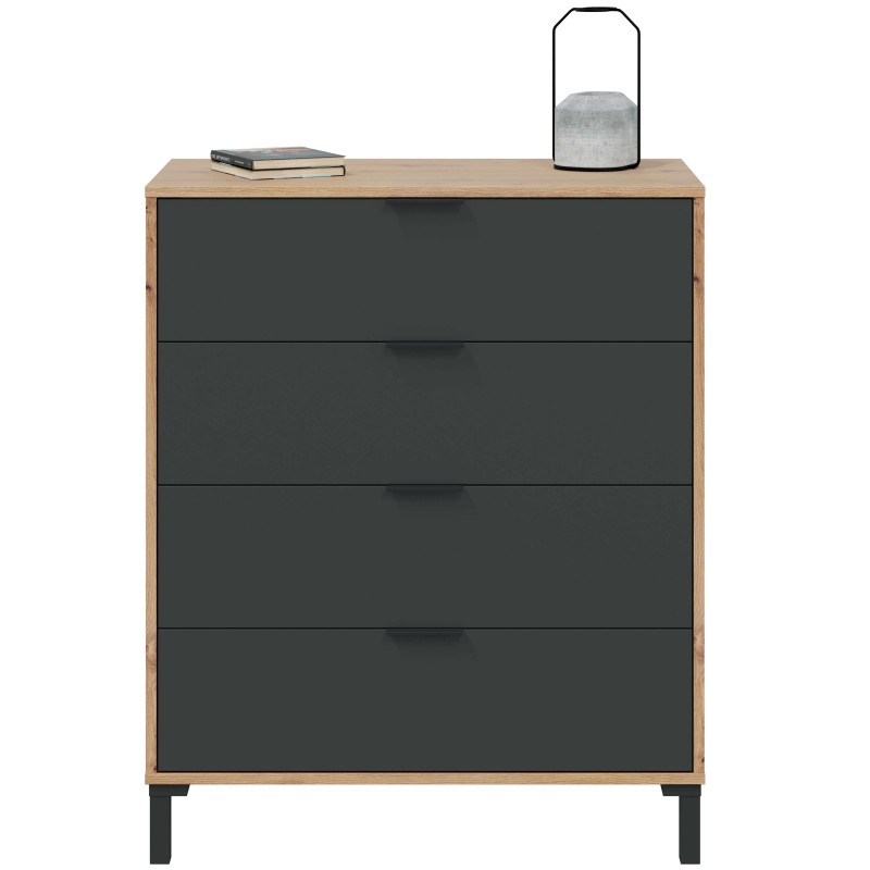 cómoda 4 cajones centrada 2