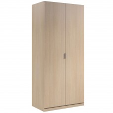 Armario Juvenil 2 Puertas Color Roble Dormitorio 82x180 cm