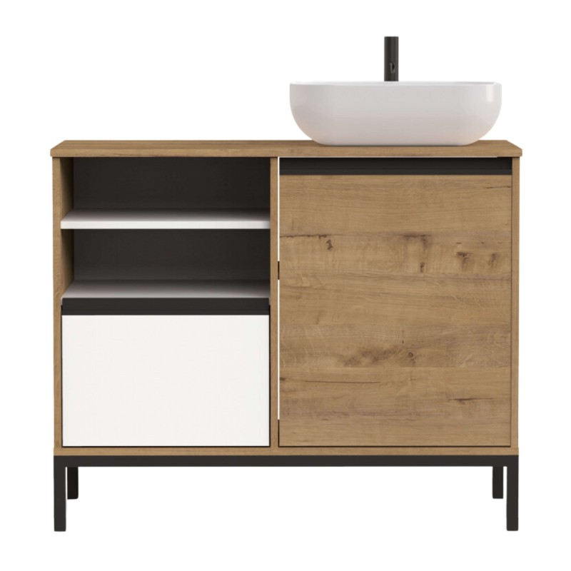 lavabo ceramico centrado 4