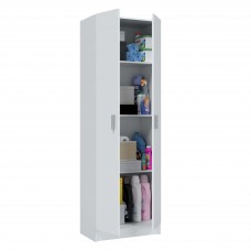 Armario Multiuso Auxiliar Baldas Cocina Baño Aseo 59x180 cm Armario Multiuso Auxiliar Baldas Cocina Baño Aseo 59x180 cm