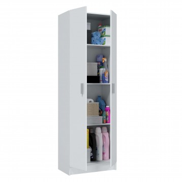Armario Multiuso Auxiliar Baldas Cocina Baño Aseo 59x180 cm