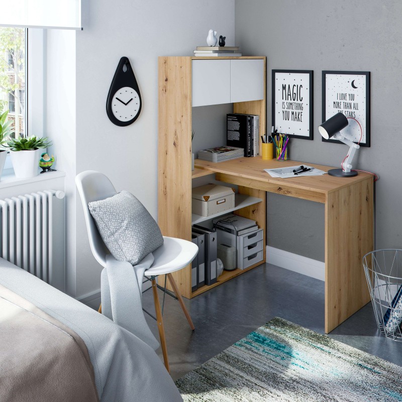 mesa escritorio estantería ambiente 7