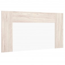 Cabecero De Cama Luce Color Roble Sahara Y Blanco Mate 163 cm Cabecero De Cama Luce Color Roble Sahara Y Blanco Mate 163 cm