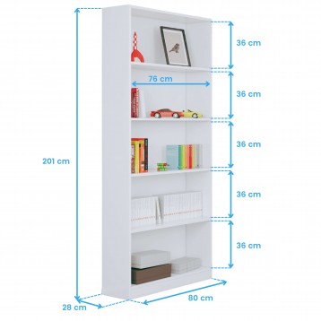 estanteria Office cotas 12