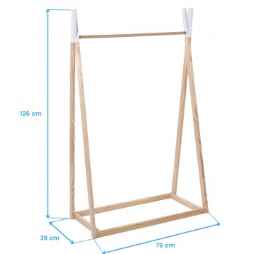 burro de ropa Tipi cotas 6
