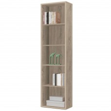 Estantería Librería Estrecha Scaled Color Roble Cambrian 52x197x33 cm Estantería Librería Estrecha Scaled Color Roble Cambrian 52x197x33 cm