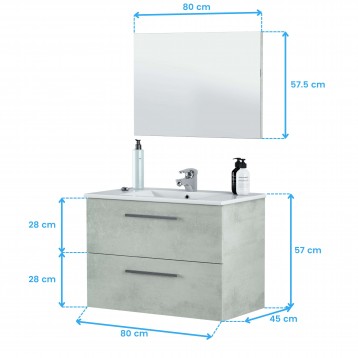 mueble baño cotas 6