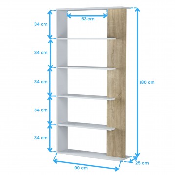 pack estanterias cotas 8