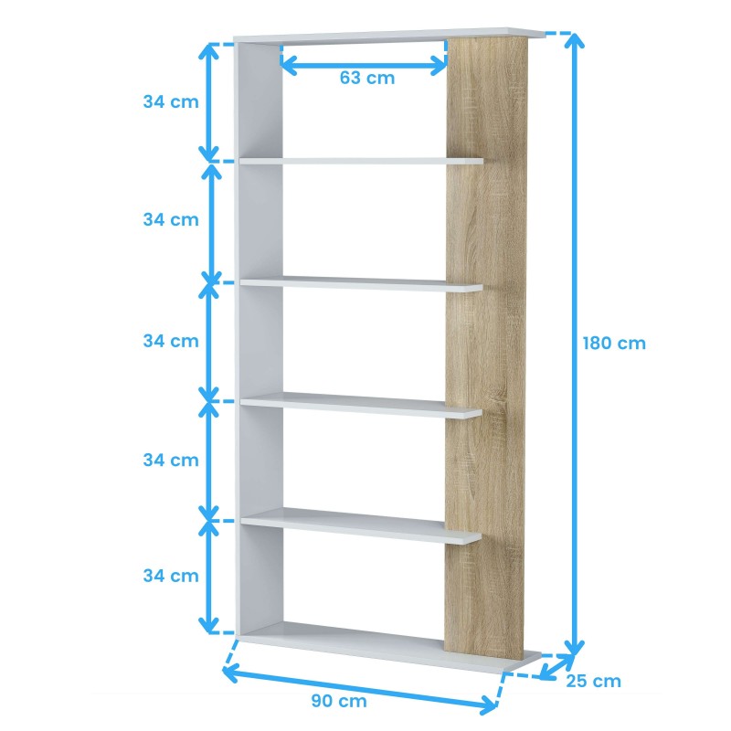 pack estanterias cotas 8