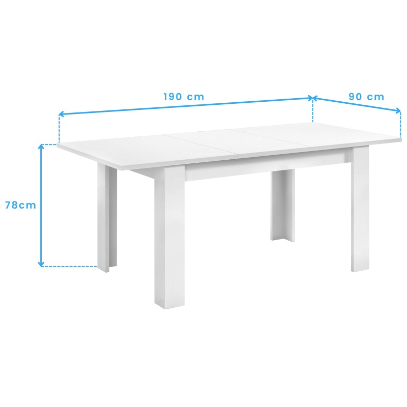 mesa extensible cotas 10 mesa extensible cotas 10