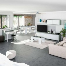 Pack mobiliario salón Cemento II estilo moderno Pack mobiliario salón Cemento II estilo moderno