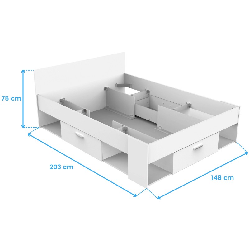 cama Chicago cotas 6 cama Chicago cotas 6