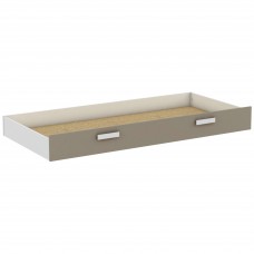 Cajón para cama Tidy blanco y arcilla 22x198x93 cm Cajón para cama Tidy blanco y arcilla 22x198x93 cm