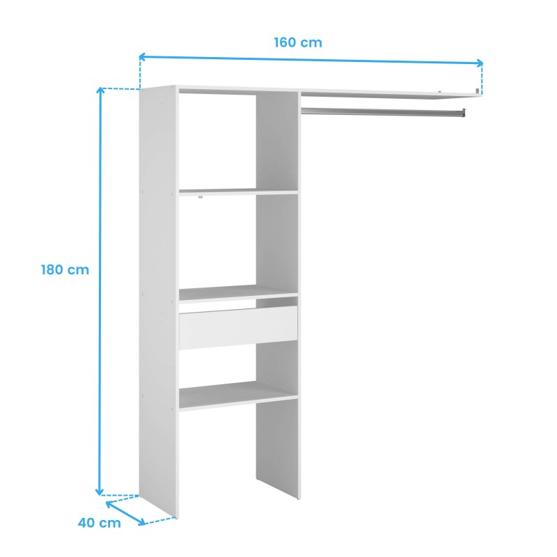 vestidor modulo D cotas 7