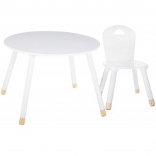 Mesa Infantil Pack Douceur Mesa + Silla Color Blanco