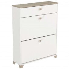 Mueble Zapatero Izzy Color Blanco Mate y Kronberg 81 cm Mueble Zapatero Izzy Color Blanco Mate y Kronberg 81 cm