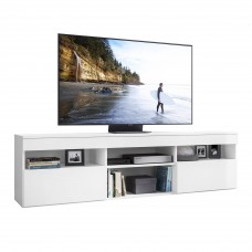 Mueble TV Oshi Salón Comedor Blanco Mate 175 cm