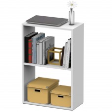 Estantería baja Tibet color Blanco mate 50x75x25 cm