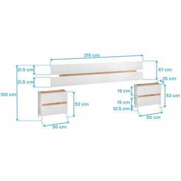 cabecero Tempus cotas 6