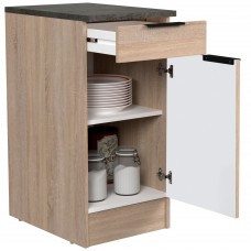 Módulo de Cocina Inferior Arko 40x60 cm Roble Negro