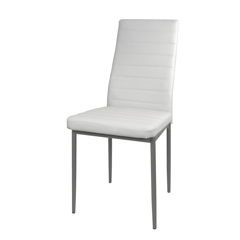 Silla de Comedor Avat Moderna en Color Blanco