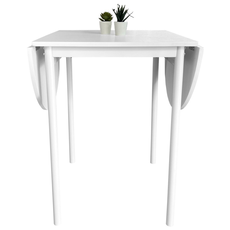 Conjunto Mesa + 2 sillas Blanco Butterfly