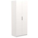 Armario Alto 2 Puertas Ghost Blanco Mate 203x79 cm