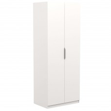 Armario Alto 2 Puertas Ghost Blanco Mate 203x79 cm Armario Alto 2 Puertas Ghost Blanco Mate 203x79 cm