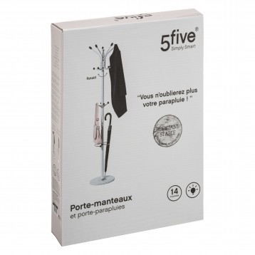 Perchero De Pie Paragüero Caja