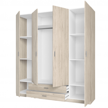 Armario Grande Roma Abierto