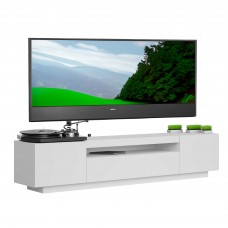 Mueble Tv Sami en Color Blanco Mate 200 cm