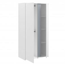 Armario Juvenil Germain 2 Puertas Color Blanco 90X182 cm