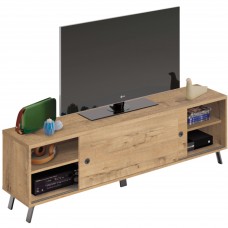 Mueble Tv Kamet Salón Comedor Color Roble Gold 160 cm Mueble Tv Kamet Salón Comedor Color Roble Gold 160 cm