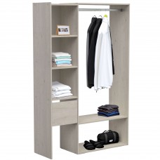 Vestidor Flower 1 Cajón Color Roble Topanga 119x183 cm