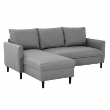 Sofá Chaise Longue Capri Reversible Color Gris 192 cm Sofá Chaise Longue Capri Reversible Color Gris 192 cm