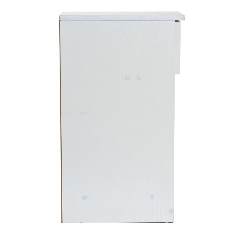 Mesita Slim Blanco Lateral