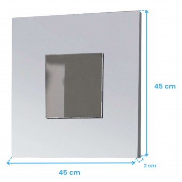 Recibidor Cajún con Espejos Cota Espejo