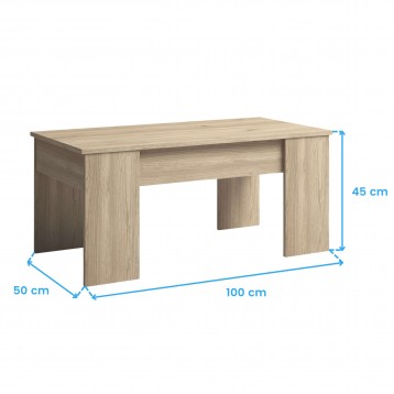 Mesa Elevable Basic Cotas