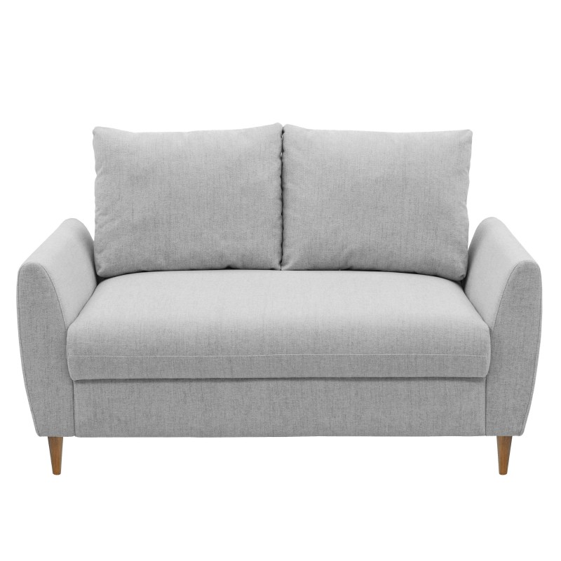 Sofá Mave 2 Plazas Gris Frontal