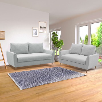 Pack Sofá Mave Gris Ambiente