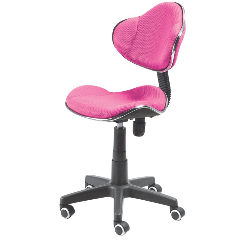 Silla escritorio Juvenil Bambola Color Rosa y Negro Silla escritorio Juvenil Bambola Color Rosa y Negro