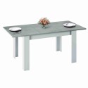 Mesa comedor extensible Cemento 140-190x90 cm