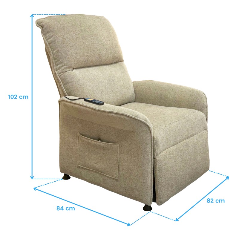 Sillón Relax Masaje Thai Color Beige