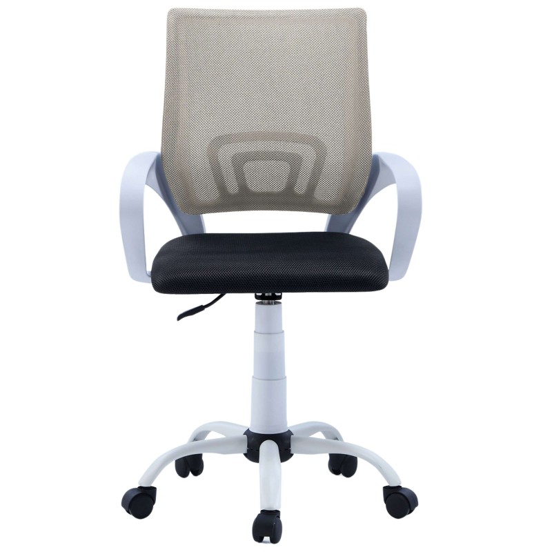 Silla Oficina Gris Frontal